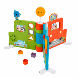 Fisher-Price Livre d\u0027Activités Géant 2 en 1