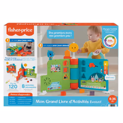 Fisher-Price Livre d\u0027Activités Géant 2 en 1 - Vue supplémentaire 4