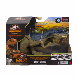 Jurassic World Allosaurus Attaque Sonore, 4 an(s), Le monde de Jurassic, Multicolore