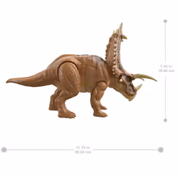Jurassic World Figurine Pentaceratops Méga Ravageur