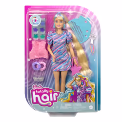Barbie Totally Hair HCM88 poupée - Vue supplémentaire 6