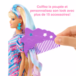 Barbie Totally Hair HCM88 poupée - Vue supplémentaire 7