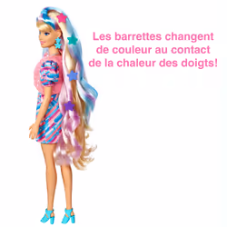 Barbie Totally Hair HCM88 poupée - Vue supplémentaire 9