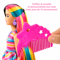 Barbie Totally Hair HCM90 poupée - Vue supplémentaire 7