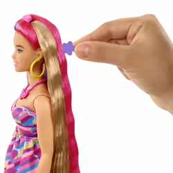 Barbie Totally Hair HCM89 poupée - Vue supplémentaire 4
