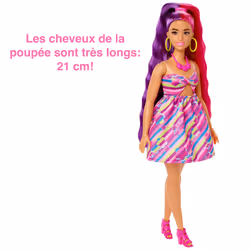 Barbie Totally Hair HCM89 poupée - Vue supplémentaire 9