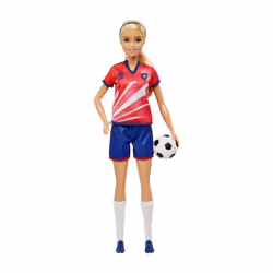 Barbie – Poupée Footballeuse, Poupée mannequin, Femelle, 3 an(s), Fille, 296 mm, Multicolore