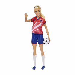 Barbie – Poupée Footballeuse - Vue supplémentaire 4
