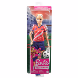 Barbie – Poupée Footballeuse - Vue supplémentaire 6