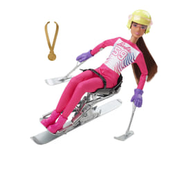 Barbie Poupée Skieuse Paralympique