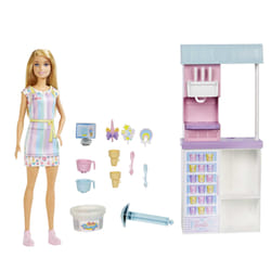 Barbie Coffret Marchande De Glaces