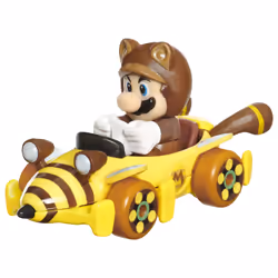 Hot Wheels Mario Kart HDB31, Véhicule de course, 3 an(s), Métal, Plastique, Multicolore
