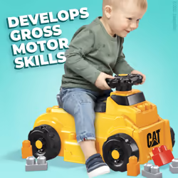 MEGA BLOKS – Porteur et Construction CAT