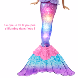 Barbie Dreamtopia Poupée Sirène Lumières Scintillantes - Vue supplémentaire 8