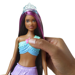 Barbie Dreamtopia – Poupée Sirène Lumières Scintillantes