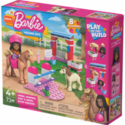 MEGA Barbie Coffret De Construction Saut À Cheval