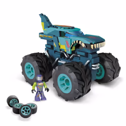 MEGA Hot Wheels Construx – – Monster Truck Wrex, Jeu de construction, 5 an(s), Plastique, 187 pièce(s), 340 g