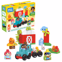 MEGA BLOKS – Ville Verte – La Ferme Écoresponsable, Jeu de construction, 1 an(s), Plastique, 54 pièce(s), 1,22 kg