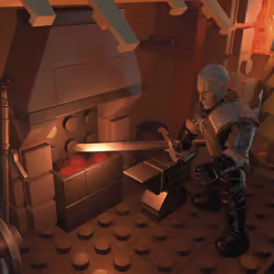MEGA The Witcher La chasse au Griffon de Geralt - Vue supplémentaire 7