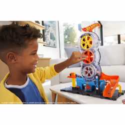 Hot Wheels City Circuit Boutique De Pneus