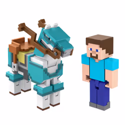 Minecraft – STEVE ET SON CHEVAL EN DIAMANT - Vue supplémentaire 4