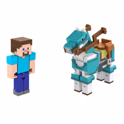 Minecraft – STEVE ET SON CHEVAL EN DIAMANT - Vue supplémentaire 5