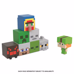 Minecraft – ASSORTIMENT MINI TÊTES MODULABLES