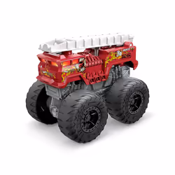 Hot Wheels Monster Trucks Roarin' Wreckers 5 Alarm, Monster truck, 3 an(s), LR44, Plastique, Métal, Rouge