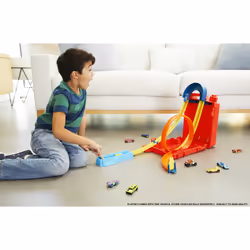Hot Wheels Track Builder – Unlimited – Coffret Cascades Bidon d'Essence - Vue supplémentaire 5