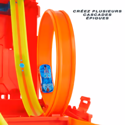 Hot Wheels Track Builder – Unlimited – Coffret Cascades Bidon d'Essence - Vue supplémentaire 7