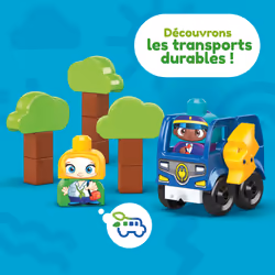 MEGA BLOKS Ville Verte Le Bus Électrique - Vue supplémentaire 10