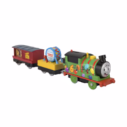 Thomas &amp; Friends – Thomas et ses Amis – Percy Festif, Train, 3 an(s), AAA, Plastique, Multicolore