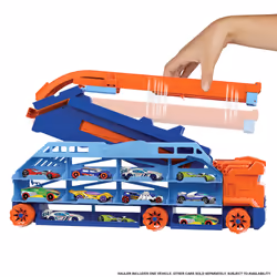 Hot Wheels City – Transporteur de l’Extrême, Ensemble véhicule et piste, 4 an(s), Plastique, Multicolore