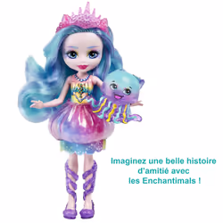 Royal Enchantimals – ROYAUME DE L’OCÉAN – JELANIE MÉDUSE ET STINGLEY