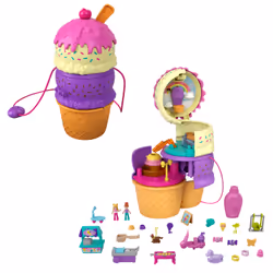 Polly Pocket Coffret Multifacettes Cône De Glace