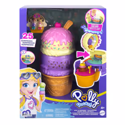 Polly Pocket Coffret Multifacettes Cône De Glace - Vue supplémentaire 6
