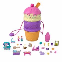 Polly Pocket Coffret Multifacettes Cône De Glace - Vue supplémentaire 7