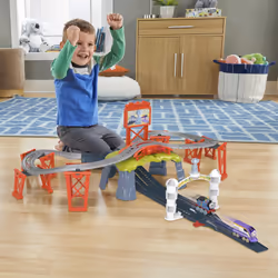 Thomas & Friends HFW03, Ensemble véhicule de course et piste, 3 an(s), Plastique, Multicolore