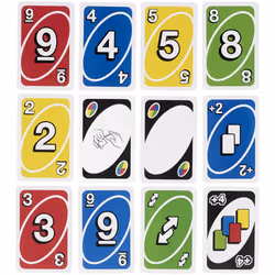 Games UNO Deluxe, Jeu de cartes, 7 an(s)