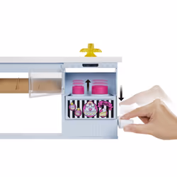 Barbie – Coffret et sa Pâtisserie, Poupée mannequin, Femelle, 4 an(s), Fille, 310,8 mm, Multicolore