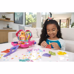 Polly Pocket FLAMINGO PARTY Playset