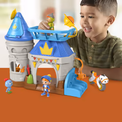 Fisher-Price – Gus le Chevalier Minus – Coffret Château Fort, Château, 3 an(s), Multicolore, Plastique