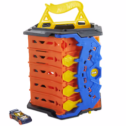 Hot Wheels Action – Piste Coffret Transportable, Ensemble véhicule et piste, 4 an(s), Plastique, Multicolore