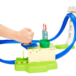 Hot Wheels Mario Kart – – Coffret Circuit Lanceur