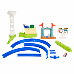 Hot Wheels Mario Kart – – Coffret Circuit Lanceur