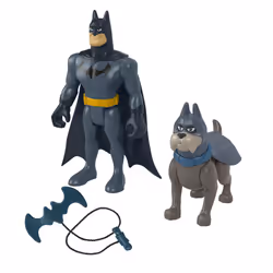Fisher-Price DC League of Super-Pets Krypto et les Super-Animaux – Batman et Ace, 3 an(s), Multicolore, Plastique