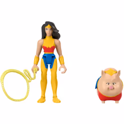 Fisher-Price DC League of Super-Pets Krypto et les Super-Animaux – Wonder Woman et PB