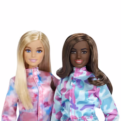 Barbie – Coffret de deux poupées Sports d’hiver