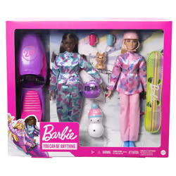 Barbie – Coffret de deux poupées Sports d'hiver - Vue supplémentaire 6