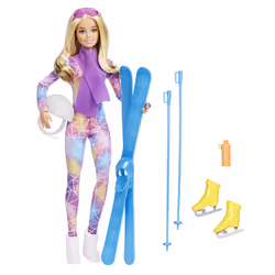 Barbie – Poupée Skieuse, Poupée mannequin, Femelle, 3 an(s), Fille, Multicolore